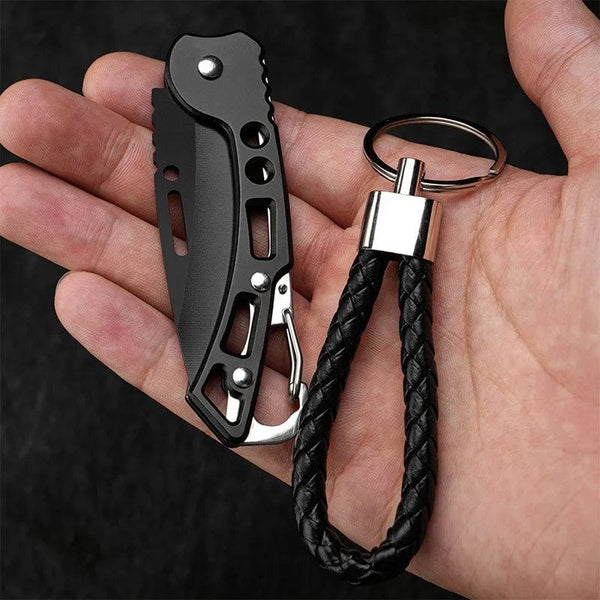Planet Gates WHITE / CHINA Folding Pocket Knife Stainless Steel Survival Hunting Camping Fishing Portable Fruit Carrying Outdoor Tools Survival Hand Tools