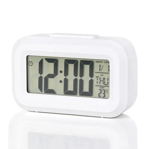 Planet Gates white / CHINA LED Digital Alarm Clock Backlight Snooze Data Time Calendar Desktop Multifunction Electronic Backlight Table Clock