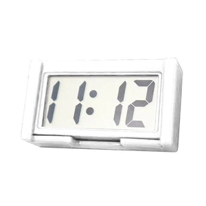 Planet Gates White / CHINA Mini Digital Clock Large Screen Car Dashboard Electronic Clock Self-adhesive Mini Clock Durable Car Clock For Truck Dashboard