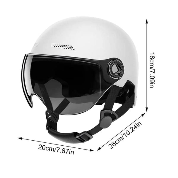 Planet Gates White / CHINA Motorcycle Helmet Jet Style Bicycle Helmets For Men Women Adult Motorbike Scooter Helmet Skull Full Head Hat Helmets accessories