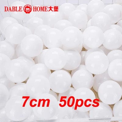 Planet Gates WHITE / CHINA Ocean Ball Outdoor Sport Plastic with Playpen Eco-Friendly Water Pool Wave Pit 7cm50pcs Stress Air Funny Toys for Children