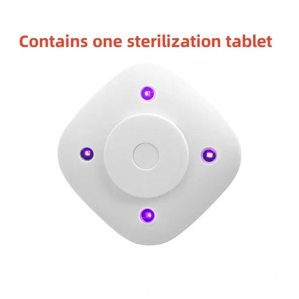 Planet Gates white Closestool Sterilization Lamp UVC Ultraviolet Disinfection Lamp Toilet Bathroom USB Rechargeable Sterilizer Aromatherapy Tablets