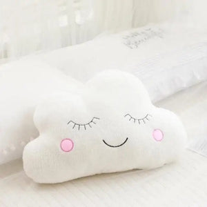 Planet Gates white cloud New Stuffed Cloud Moon Star Raindrop Plush Pillow Soft Cushion Toys For Children Baby Kids Girl Christmas Gift Room Car Decor