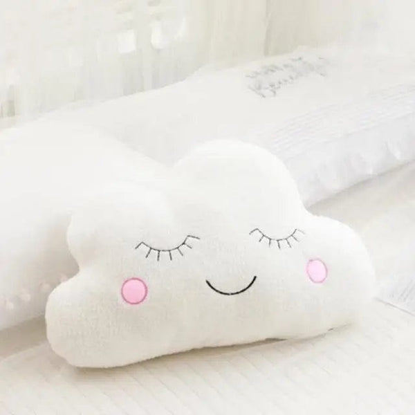 Planet Gates white cloud New Stuffed Cloud Moon Star Raindrop Plush Pillow Soft Cushion Toys For Children Baby Kids Girl Christmas Gift Room Car Decor