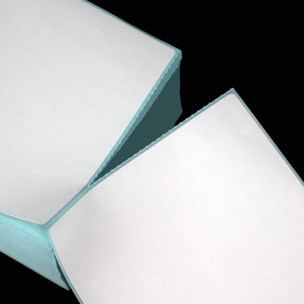Planet Gates WHITE / CN 4"x6" Thermal Label Paper 100x150mm 100 Sheets / Stack Adhesive Stickers For Thermal Shipping Labels DHL UPS Express Barcode