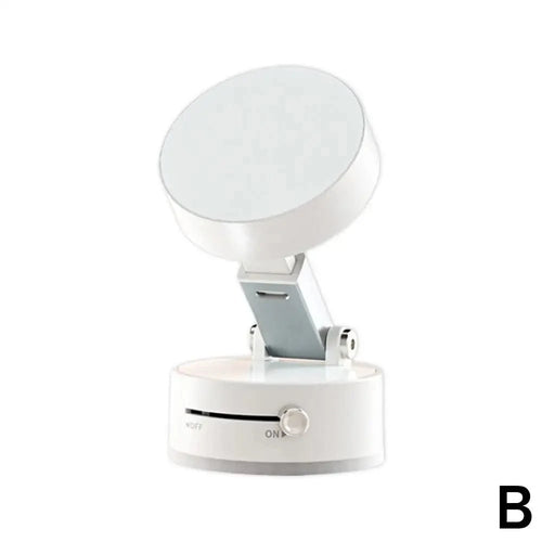 Planet Gates WHITE / CN Double Sided Suction Cup Magnetic Phone Holder Lazy Multi-functional Foldable Storage Holder Vacuum Suction Phone Holder