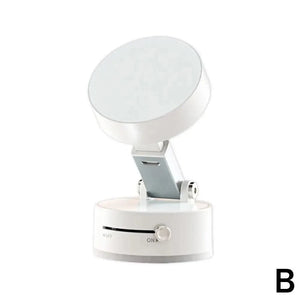 Planet Gates WHITE / CN Vacuum Adsorption Magnetic Suction Cup Phone Mount Double Sided Hands-Free Magnetic Cell Phone Holder For Car/Gym/Mirror/Smoot