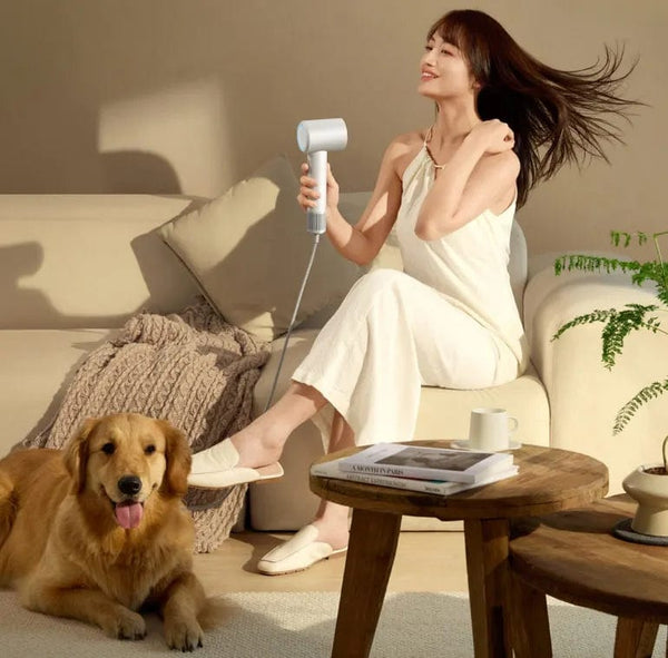 Planet Gates White / EU 2024 Xiaomi Mijia Hair Dryer H501 SE Strong Wind Power, Compact Size, Efficient And Quick Drying, Low-Pitched Noise Reduction