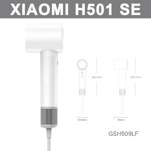 Planet Gates White / EU 2024 Xiaomi Mijia Hair Dryer H501 SE Strong Wind Power, Compact Size, Efficient And Quick Drying, Low-Pitched Noise Reduction