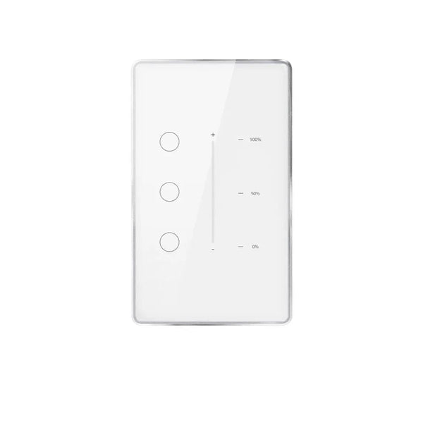 Planet Gates White EU type Zemismart Tuya Zigbee Smart Dimmer Switch 3 Gang Smart Life APP Remote Control US EU Standard Light Switch Percentage Control