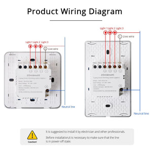 Planet Gates White EU type Zemismart Tuya Zigbee Smart Dimmer Switch 3 Gang Smart Life APP Remote Control US EU Standard Light Switch Percentage Control