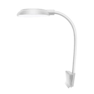 Planet Gates White Fish Tanks Clip-on Light Clamp Aquarium Lights LED Beads White and Blue Lights 360-Degree Rotations 5W USB Plugs