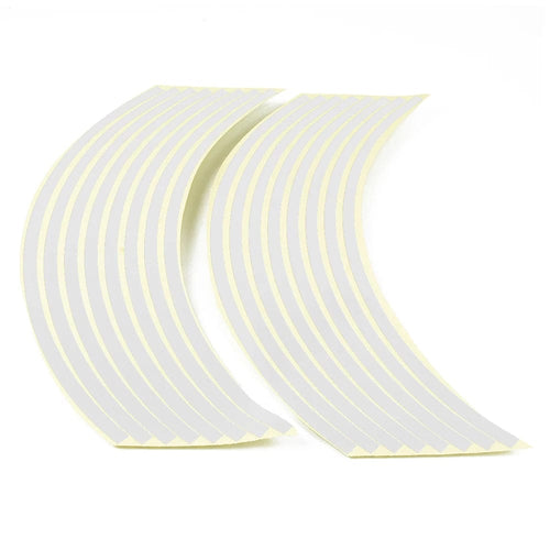 Planet Gates White For SUZUKI GSF Bandit 650 650S 1000 1200 1250 SV650 Accessories Motorcycle wheel stickersr 16 PCS Colorful Reflective Rim Strip