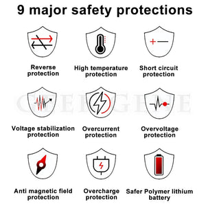 Planet Gates White / france New 1200A 26800mAh Car Jump Starter 4 In 1 Pump Air Compressor Starting Device Power Bank 12V Digital Tire Inflator 150PSI