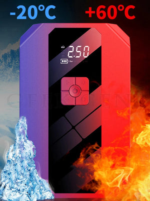 Planet Gates White / france New 1200A 26800mAh Car Jump Starter 4 In 1 Pump Air Compressor Starting Device Power Bank 12V Digital Tire Inflator 150PSI