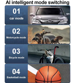 Planet Gates White / france New 1200A 26800mAh Car Jump Starter 4 In 1 Pump Air Compressor Starting Device Power Bank 12V Digital Tire Inflator 150PSI