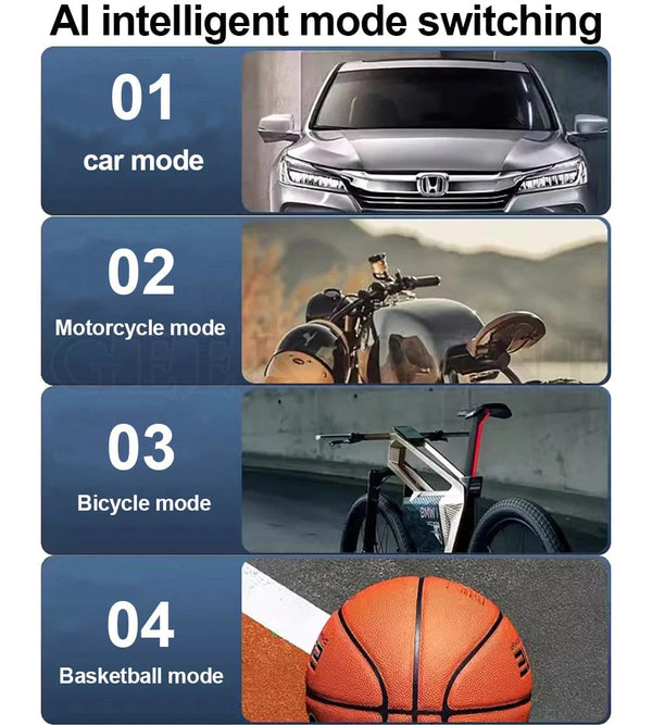 Planet Gates White / france New 1200A 26800mAh Car Jump Starter 4 In 1 Pump Air Compressor Starting Device Power Bank 12V Digital Tire Inflator 150PSI