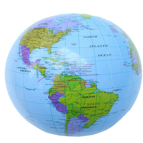 Planet Gates White globe 6 Styles Kids Inflatable Water Games Beach Ball Swimming Pool Toys Summer Outdoor Fun Play Water Balloon Prop for Children Gifts