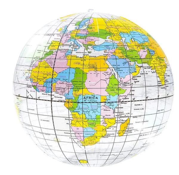 Planet Gates White globe 6 Styles Kids Inflatable Water Games Beach Ball Swimming Pool Toys Summer Outdoor Fun Play Water Balloon Prop for Children Gifts