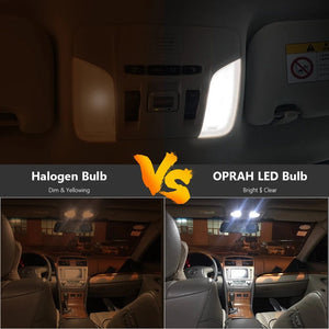 Planet Gates WHITE Guadsun 2PCS T10 W5W LED 168 194 W3W 3030 6SMD Bulbs Canbus Car Interior Clearance License Plate Light Dome Lamp White Ice Blue