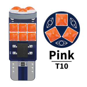 Planet Gates WHITE Guadsun X2 T10 W5W 3030 15SMD 194 LED White 6000K Canbus Super Bright Auto Wedge Lights Turn Side Bulbs Interior Reading Lamp