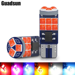 Planet Gates WHITE Guadsun X2 T10 W5W 3030 15SMD 194 LED White 6000K Canbus Super Bright Auto Wedge Lights Turn Side Bulbs Interior Reading Lamp