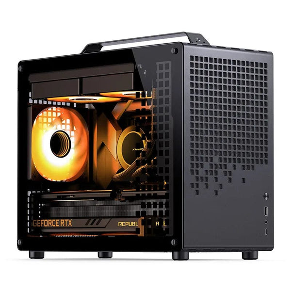 Planet Gates White JONSBO Z20 White Black MATX ATX Chassis 20L Detachable Handle PC Case 163mm Air-Cooled Graphics Card Type-C Desktop 컴퓨터 케이스 Case