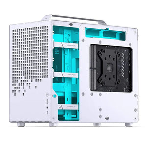Planet Gates White JONSBO Z20 White Black MATX ATX Chassis 20L Detachable Handle PC Case 163mm Air-Cooled Graphics Card Type-C Desktop 컴퓨터 케이스 Case