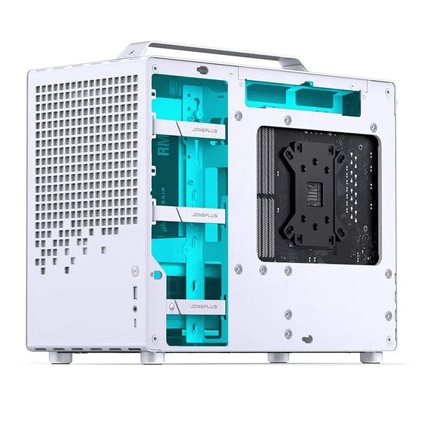Planet Gates White JONSBO Z20 White Black MATX ATX Chassis 20L Detachable Handle PC Case 163mm Air-Cooled Graphics Card Type-C Desktop 컴퓨터 케이스 Case