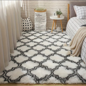 Planet Gates White Lantern / 80*160cm 1pc, Ultra Plush Soft Area Rugs For Bedroom Living Room, Tie-Dyed Luxury Plush Fluffy Bedside Rug, Washable Shag Furry Carpet Non Shedding For Nursery Children Kids Girls Room Home Decorative Rug, Home Decor, Room Decor