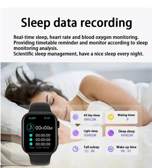 Planet Gates White LAXASFIT 2024 New Smart Watch Android IOS 1.73 inch Color Screen Full Touch Custom Dial Bluetooth Talk Smart Watch for Men Women