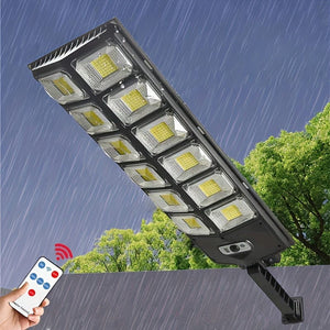 Planet Gates White Light 1pc 504LED solar induction street lamp, Strong Light Double Row Sensor Light, Waterproof And Sunproof, Commonly Used In Outdoor Courtyards, Gardens, Courtyards, Streets, And Walkways