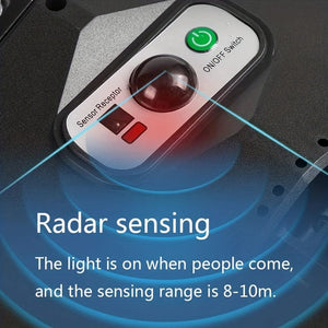 Planet Gates White Light 1pc 504LED solar induction street lamp, Strong Light Double Row Sensor Light, Waterproof And Sunproof, Commonly Used In Outdoor Courtyards, Gardens, Courtyards, Streets, And Walkways