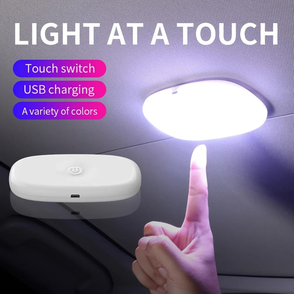 Planet Gates White Magnetic Light Hand Trunk Car Roof Magnets Ceiling Lamp Indoor LED Lighting USB Charging Night Reading Lamp Car Interior Lights