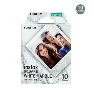 Planet Gates White marble / CHINA Fujifilm Instax Square White Edge Black Films Photo Paper (10-200 pcs) for Instax SQ10 SQ6 Instant Camera Share SP-3 Printer