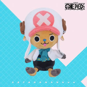 Planet Gates white movie / 12cm pendant Original Full Size Anime One Piece Plush Figure Kawaii Luffy Chopper Plush Doll Soft Stuffed Toy kids Birthday Gift Xmas Gift
