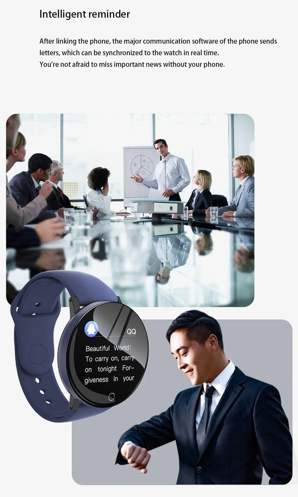 Planet Gates White New D18 Multifunctional Smart Watch Men Women Bluetooth Connected Phone Music Fitness Sports Bracelet Sleep Monitor Smartwatch