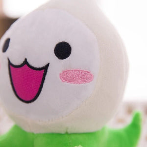 Planet Gates white onion / about 20cm Kawaii Mini Overwatches Plush Toys Onion Small Squid Stuffed Doll Action Figure Soft For Children Gift Home and Car Decoration