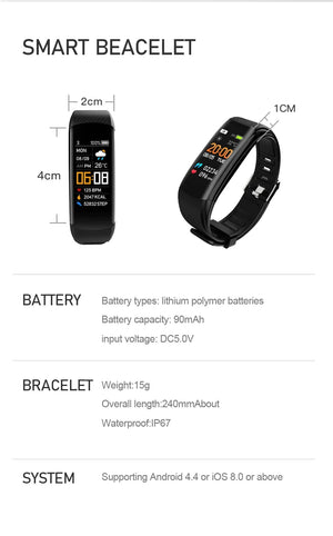 Planet Gates White Original Fitness Smart Watch Heart Rate Monitor Weather Clock Band Sport Waterproof Smartwatch for Men Women iPhone Android 2023