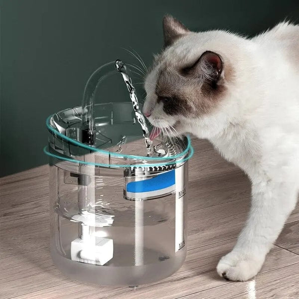 Planet Gates WHITE Pet Water Dispenser Automatic Circulation Intelligent Constant Temperature Electric Mute Water Dispenser Pet Supplies Accessory