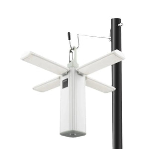 Planet Gates White Portable LED Camping Light Outdoor Multifunctional Tent Lamp USB Rechargeable Flashlight Folding Camping Lamp