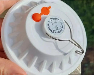 Planet Gates White Rechargeable LED Camping Light - High Lumen, Waterproof, 3 Lighting Modes - Ideal for Hiking and Outdoor Lighting