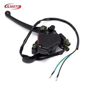 Planet Gates WHITE Right Hand Throttle Brake Lever Fit For Chinese 7/8" Handle Bar TaoTao ATV Quad 50 70 90 110cc Bike Parts