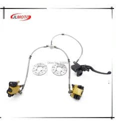 Planet Gates WHITE Right Hand Throttle Brake Lever Fit For Chinese 7/8" Handle Bar TaoTao ATV Quad 50 70 90 110cc Bike Parts