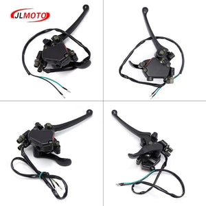 Planet Gates WHITE Right Hand Throttle Brake Lever Fit For Chinese 7/8" Handle Bar TaoTao ATV Quad 50 70 90 110cc Bike Parts