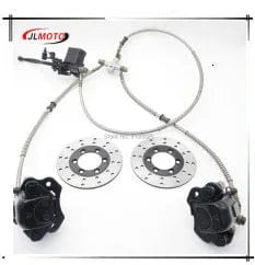 Planet Gates WHITE Right Hand Throttle Brake Lever Fit For Chinese 7/8" Handle Bar TaoTao ATV Quad 50 70 90 110cc Bike Parts