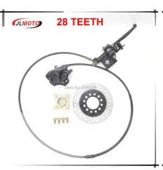 Planet Gates WHITE Right Hand Throttle Brake Lever Fit For Chinese 7/8" Handle Bar TaoTao ATV Quad 50 70 90 110cc Bike Parts