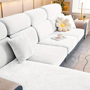 Planet Gates White / Single Seat 1pc Thickened Sofa Slipcover Furniture Protector For Bedroom Office Living Room Home Decor Couch Cover