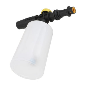 Planet Gates white Snow Foam Lance For Karcher K2 K3 K4 K5 K6 K7 Car Soap Foam Generator, 750ML Adjustable Sprayer Nozzle High Pressure Washers