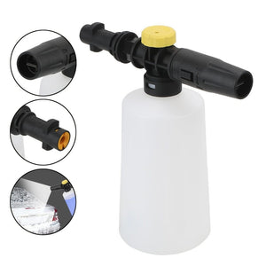 Planet Gates white Snow Foam Lance For Karcher K2 K3 K4 K5 K6 K7 Car Soap Foam Generator, 750ML Adjustable Sprayer Nozzle High Pressure Washers